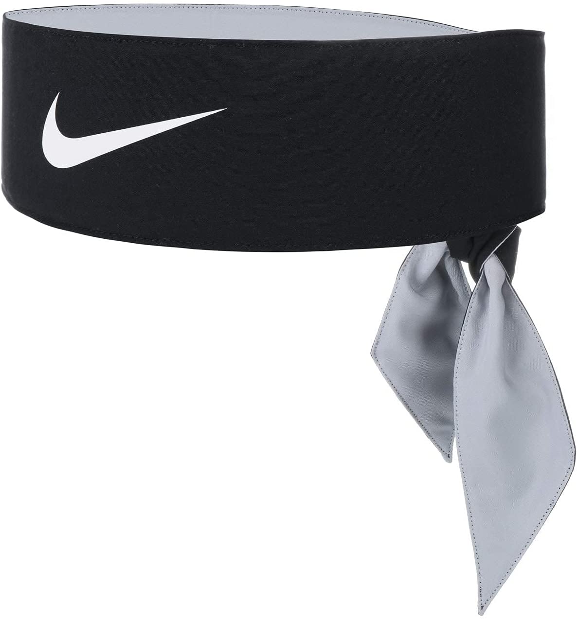 Nike Mens Headwrap Nike Dri-Fit HeadTie 3.0- Reversible Black/White ...